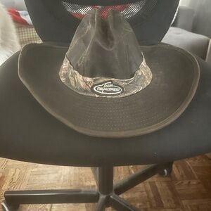 Team Realtree limited edition by Signatures leather cowboy hunting hat